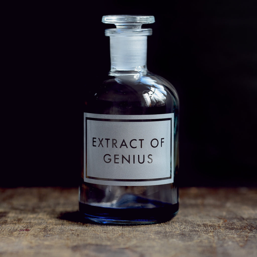 Etched Apothecary Bottle 1 Litre
