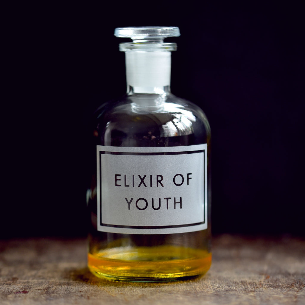 Etched Apothecary Bottle 250ml
