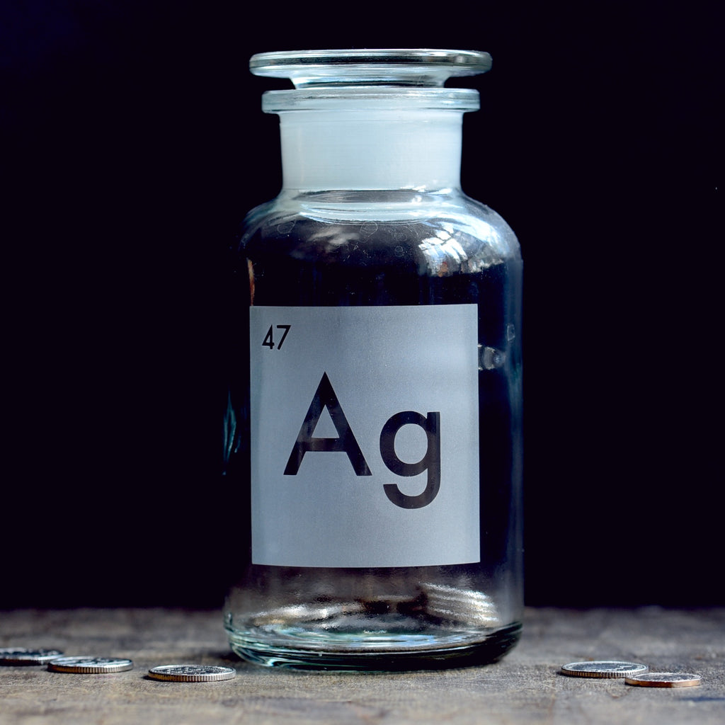 Etched Apothecary Jar Medium