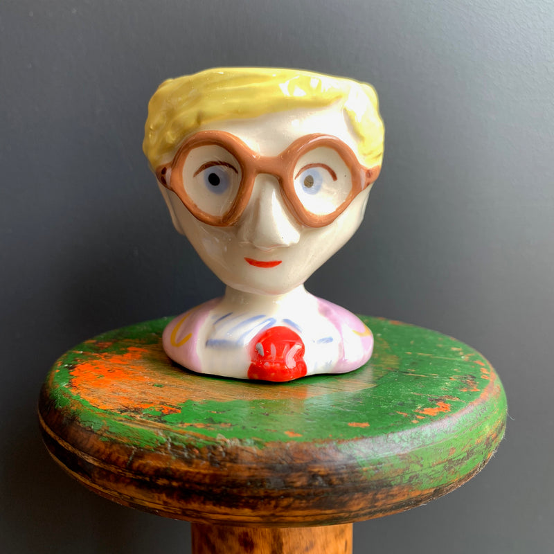 David Hockney Egg Cup