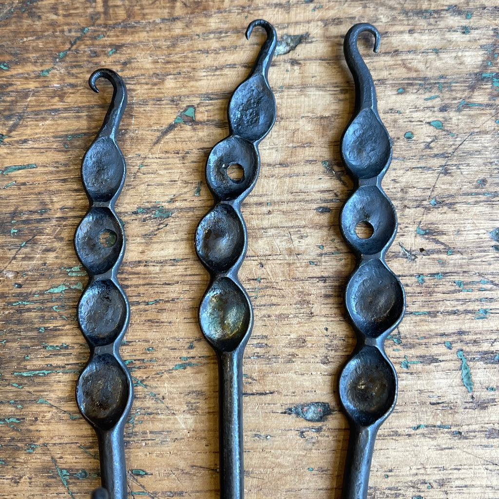 Hand Forged Hook - Seedpod