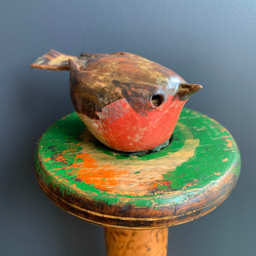 Stoneware Bird ‘Robin’