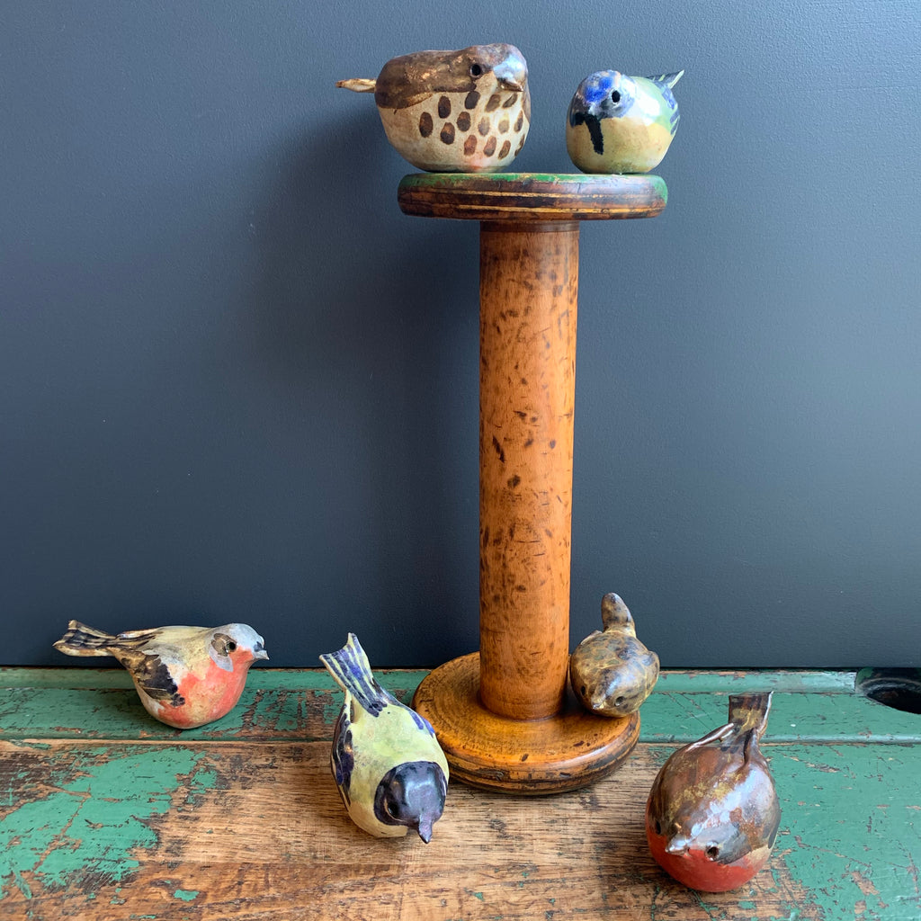 Stoneware Bird ‘Wren’