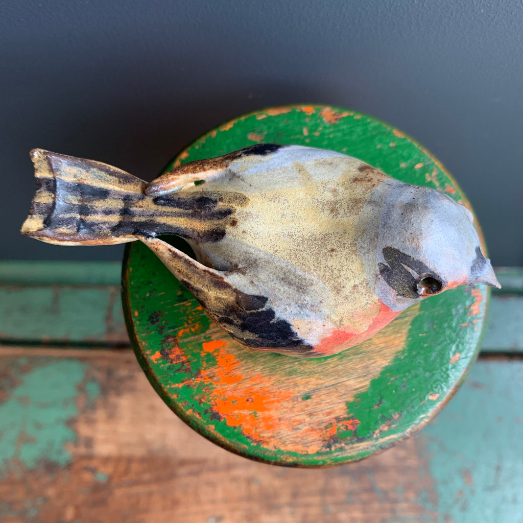 Stoneware Bird ‘Chaffinch’