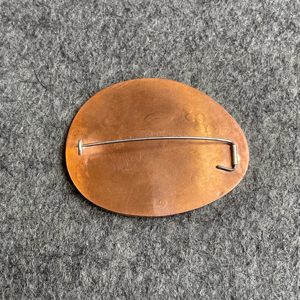 Wren and Meadow Brooch