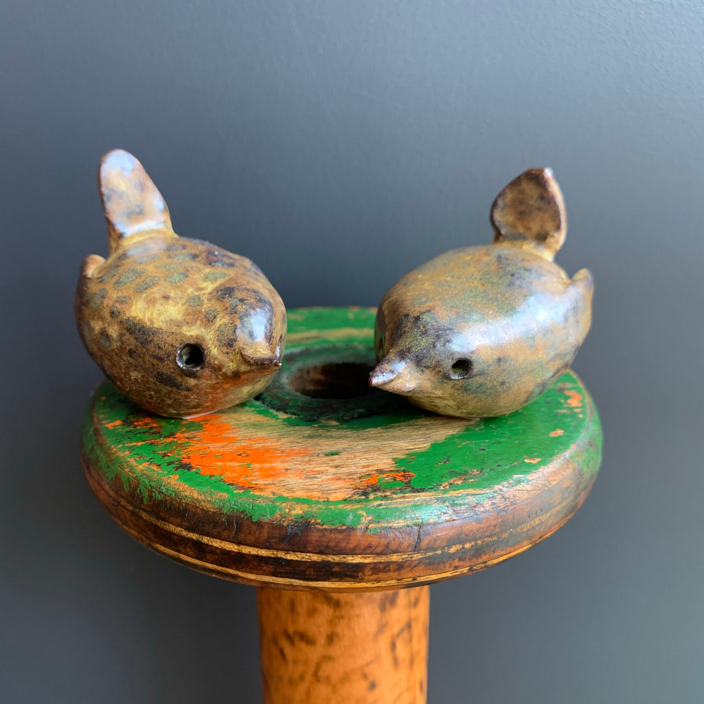 Stoneware Bird ‘Wren’