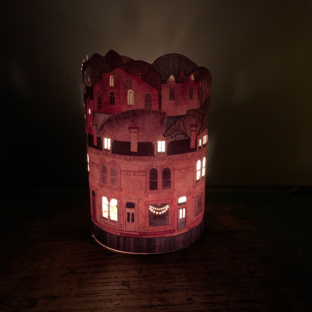 Laser Cut Paper Lantern ‘Bunting’