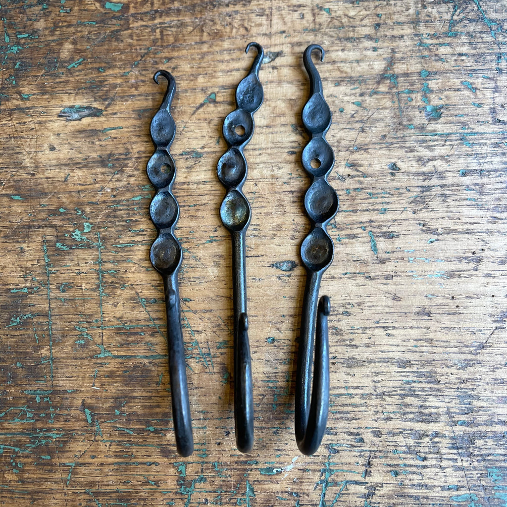 Hand Forged Hook - Seedpod