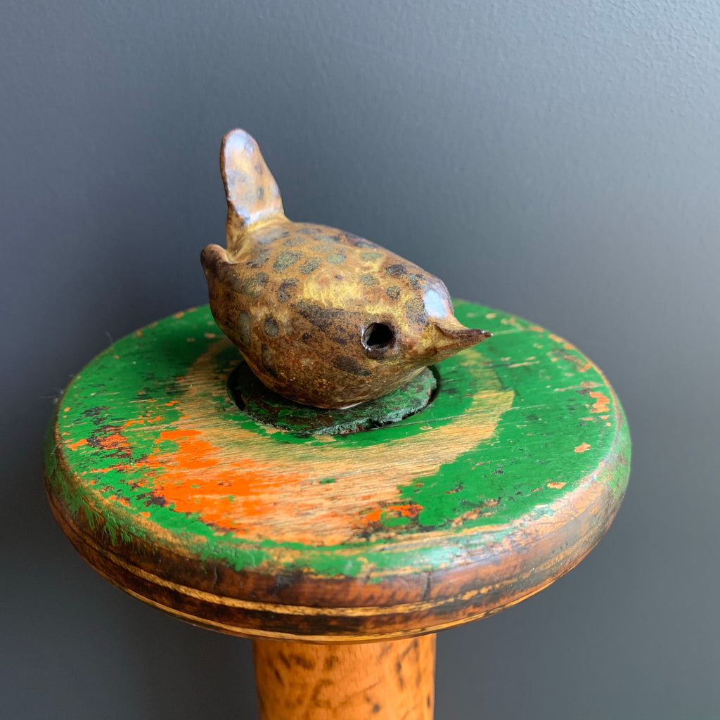 Stoneware Bird ‘Wren’