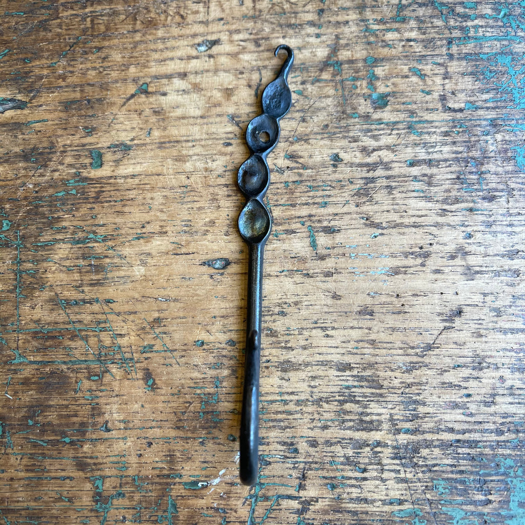 Hand Forged Hook - Seedpod