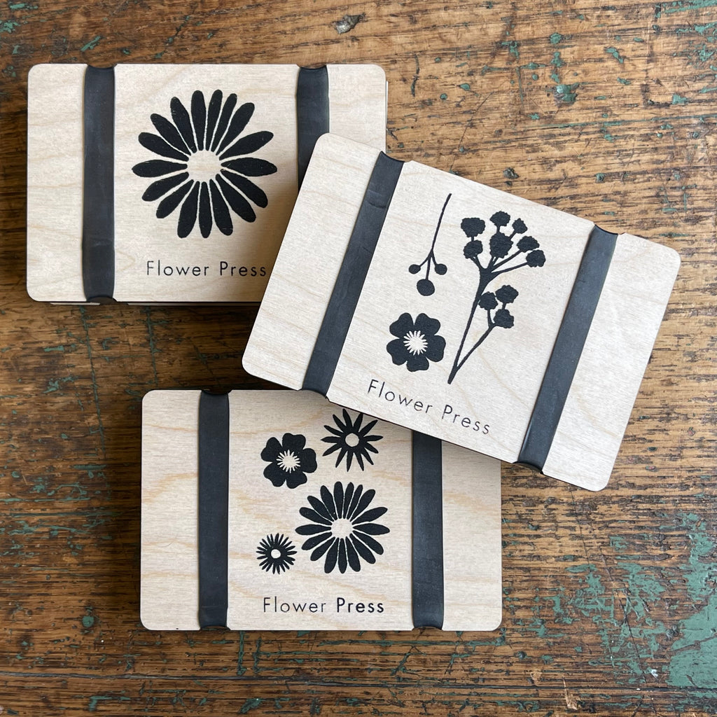Pocket Flower Press ‘Silhouette’