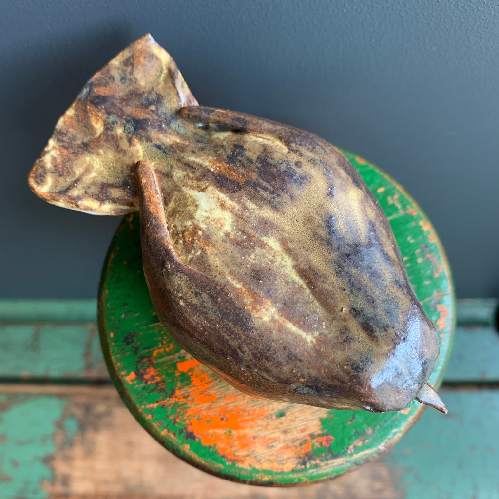 Stoneware Bird ‘Thrush’