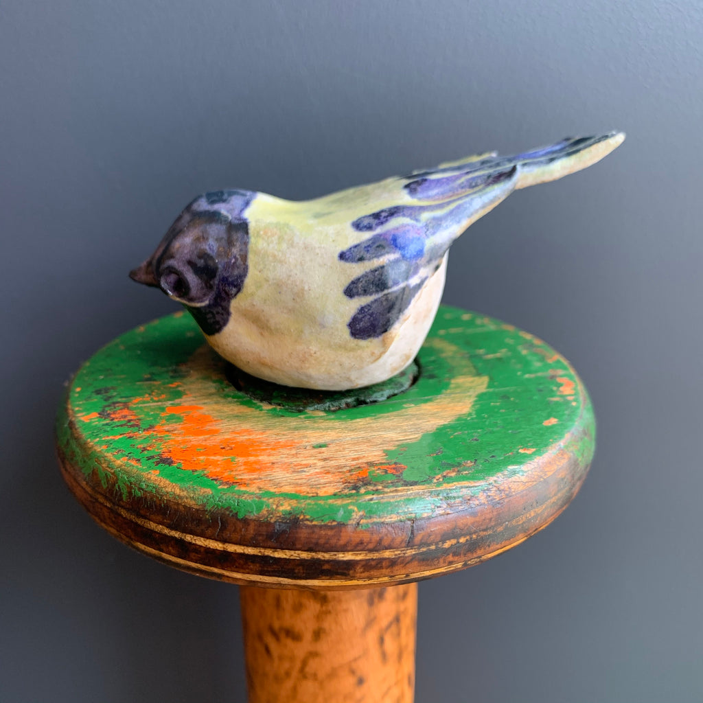 Stoneware Bird ‘Great Tit’