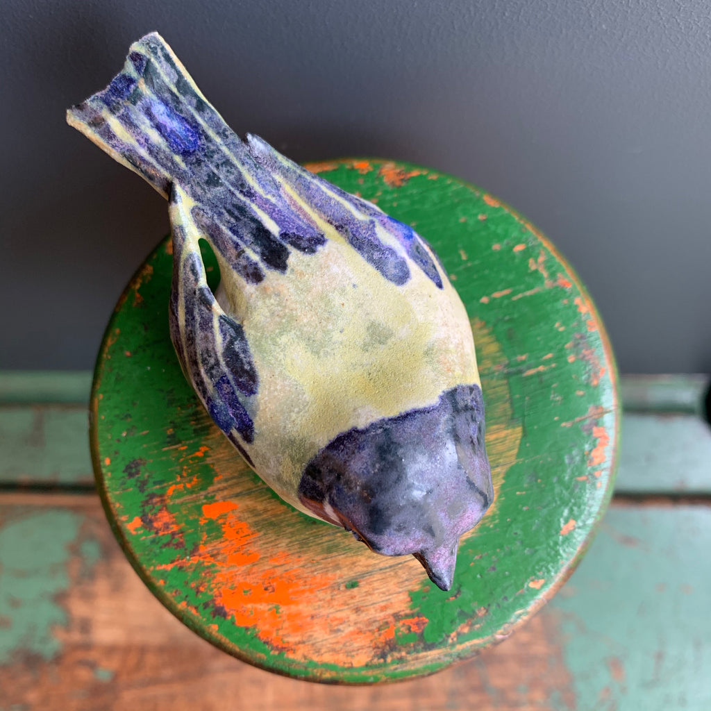 Stoneware Bird ‘Great Tit’