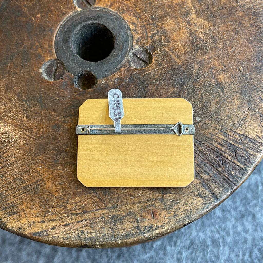 Ruler Brooch Rectangle