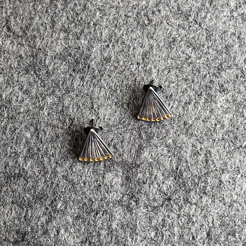 Bell Dot Stud Earrings