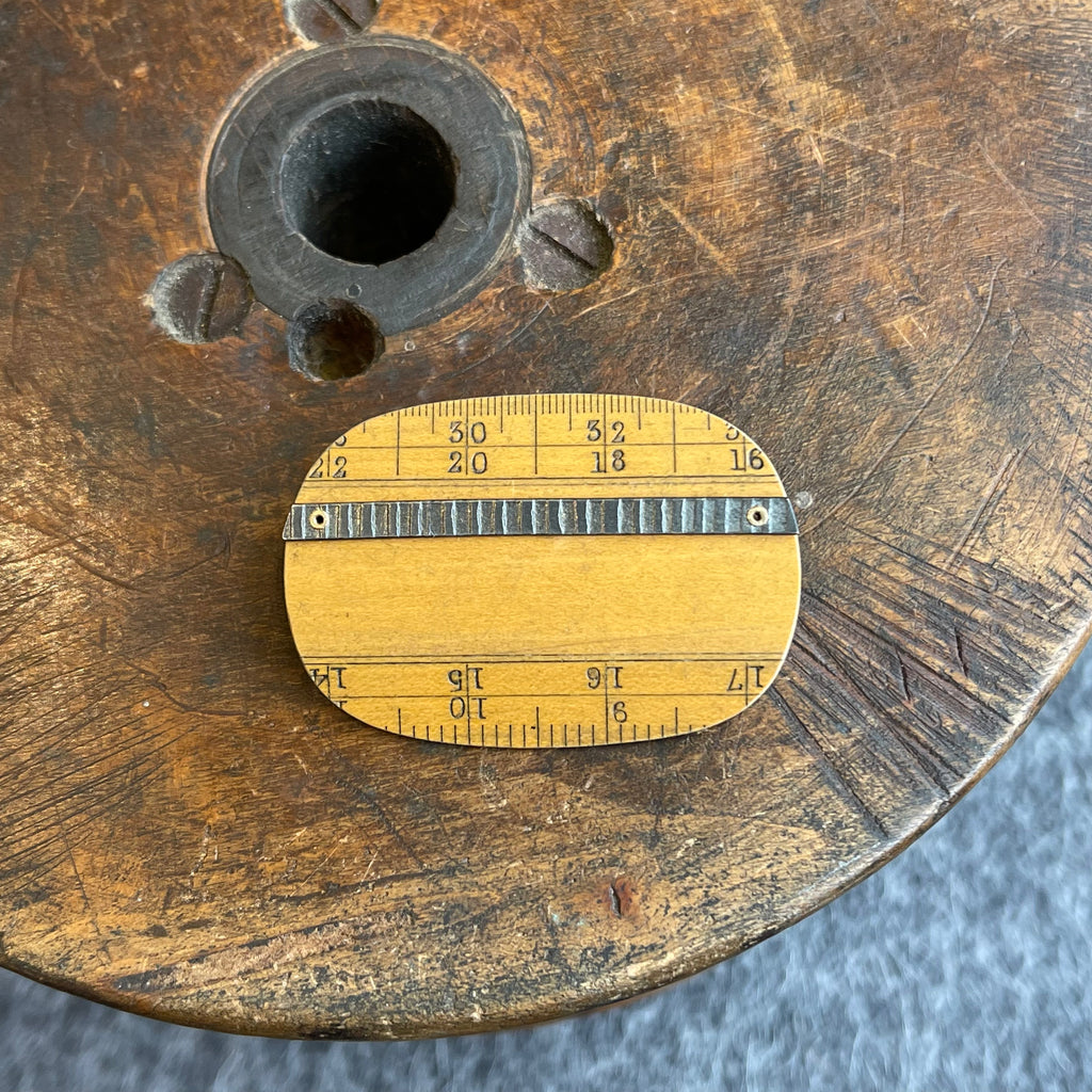 Ruler Brooch Oval