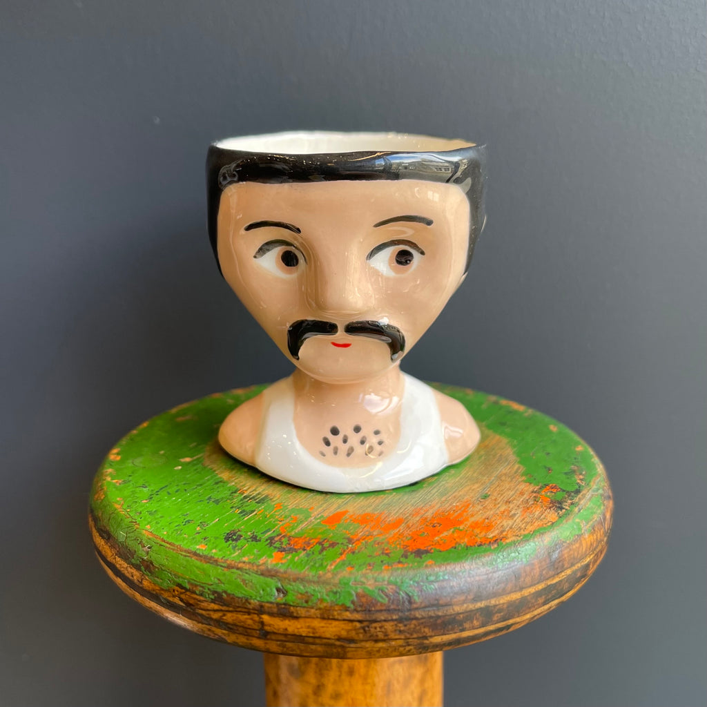 Freddie Mercury Egg Cup