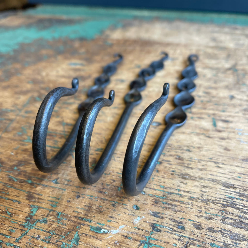 Hand Forged Hook - Seedpod