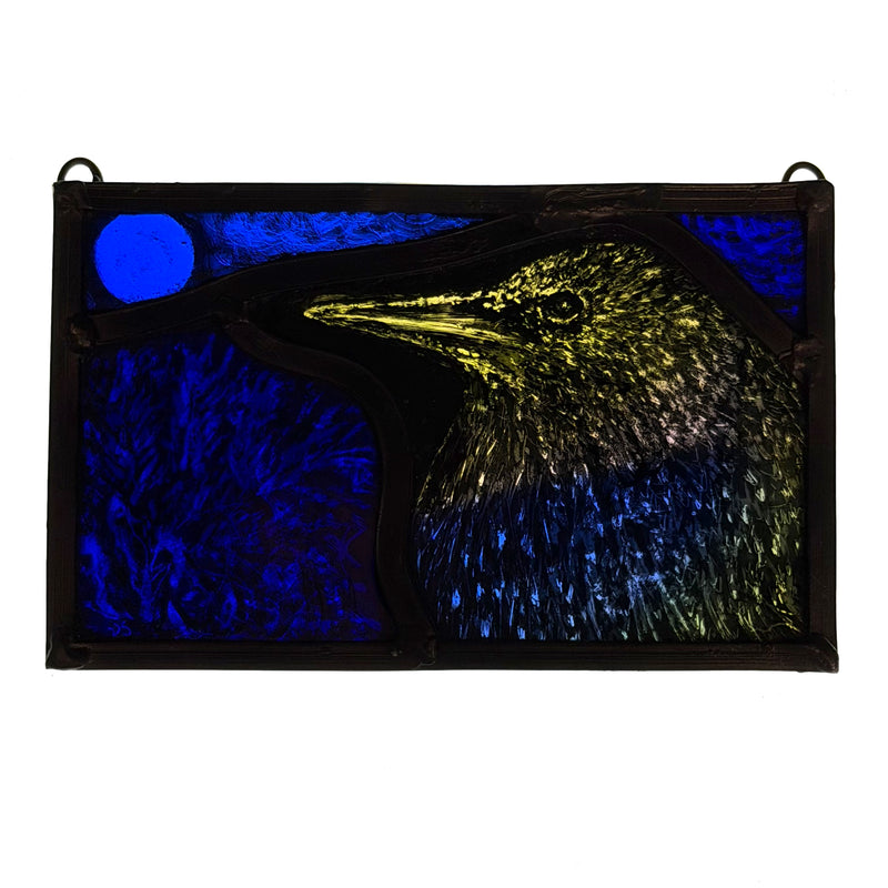 Stained Glass Rectangle - Starling