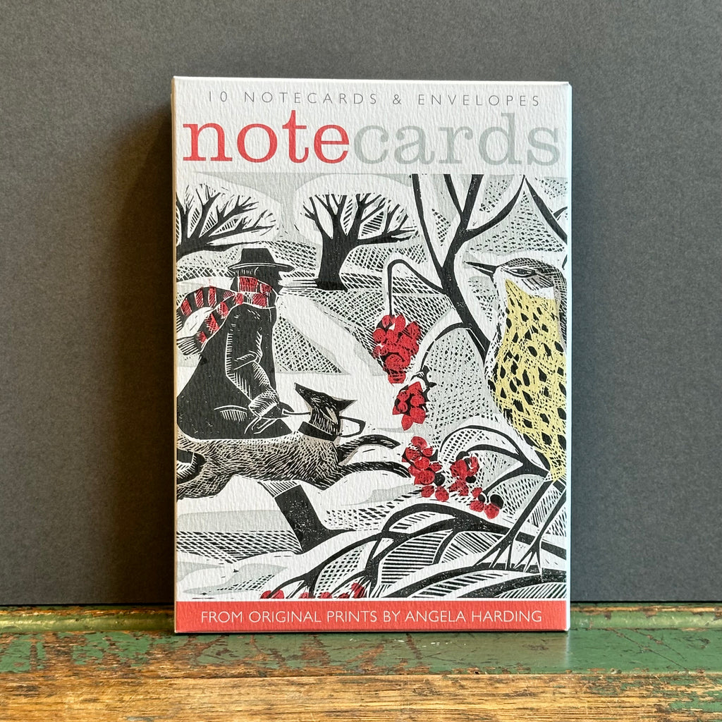 Notecards - Angela Harding - Bringing Back The Tree/Winter Thrush