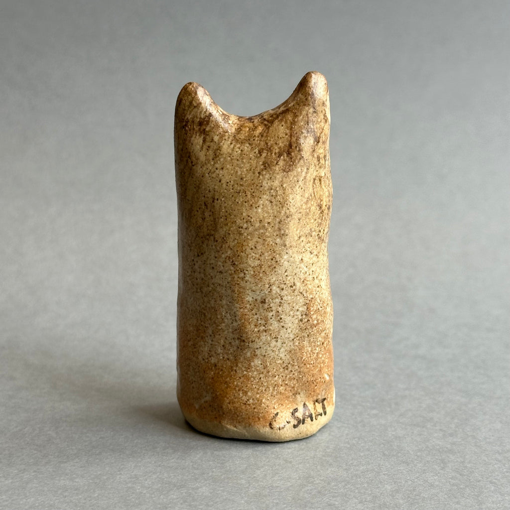 Stoneware Cat [tall] #A