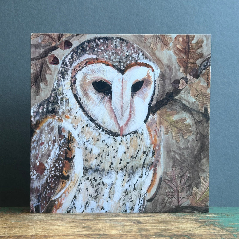 G/Card - Square - Barn Owl