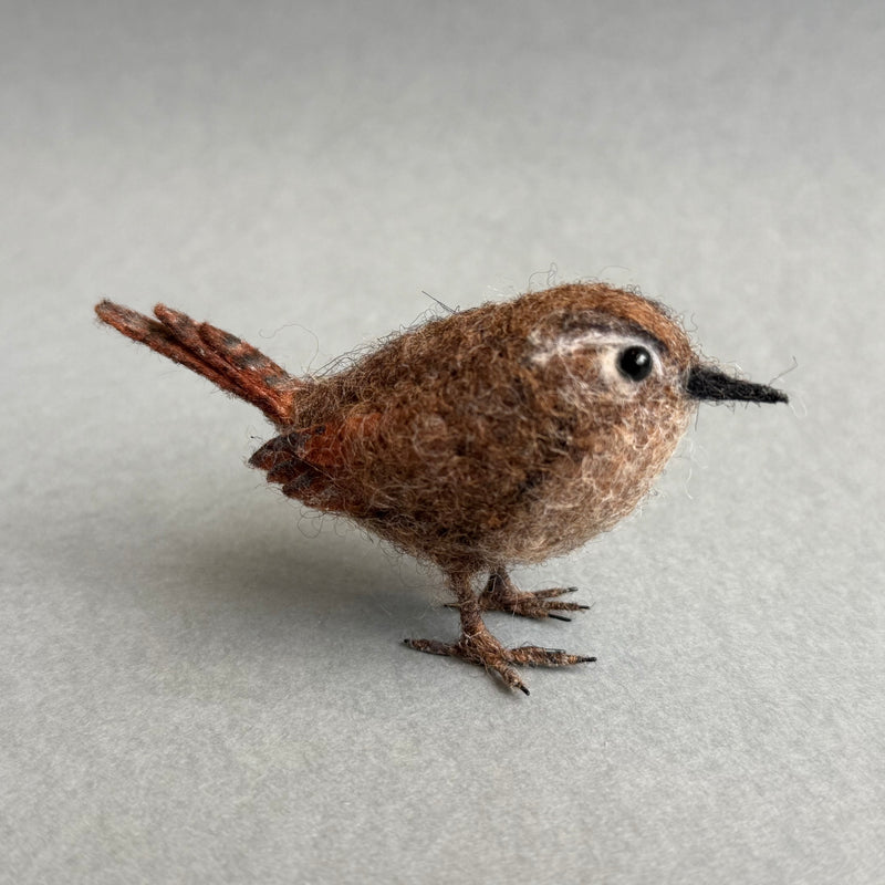 Needle Felted ‘Jenny Wren’