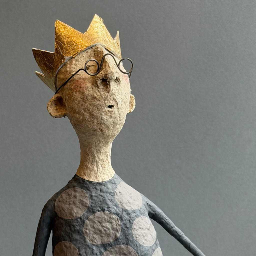 Paper Mache Sculpture ‘Horace The Tall King’