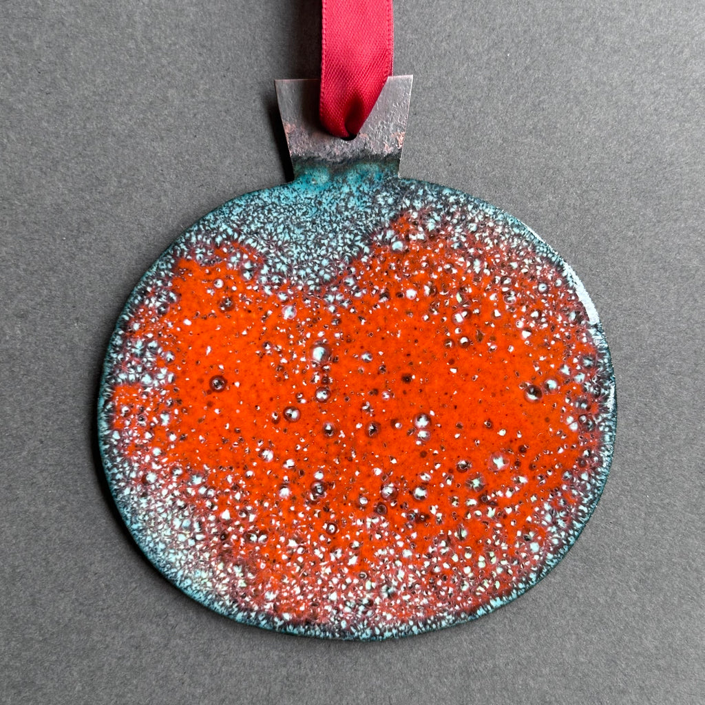 Enamel Bauble Decoration - Large #a