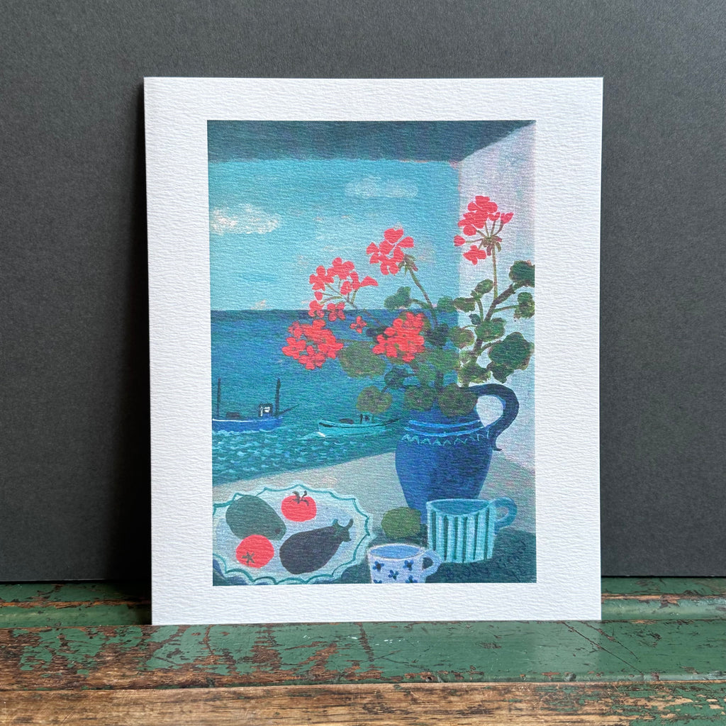 G/Card - Biddy Picard - Red Geranium