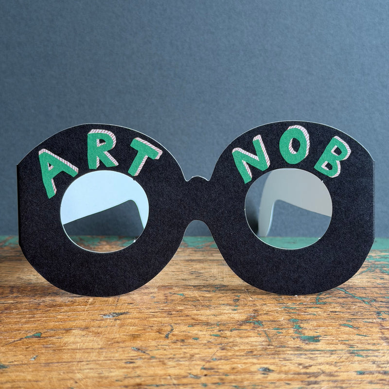 Glasses Card - Art Nob