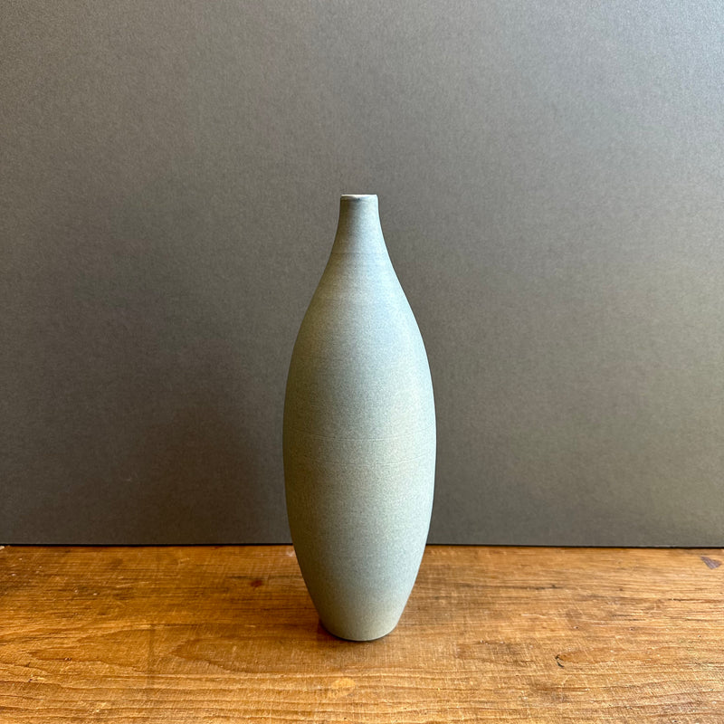 Slender Oval Vase Denim #70