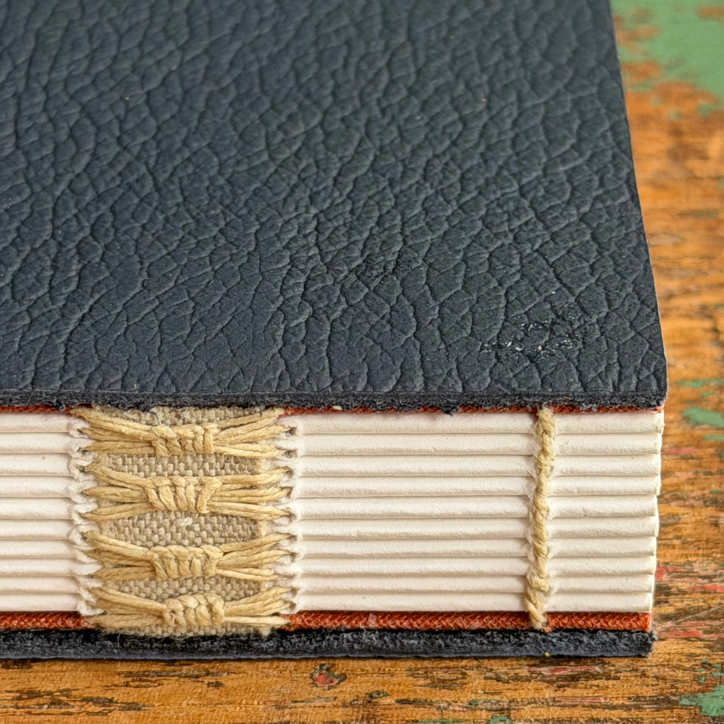 Exposed Spine Notebook [Large] - Dark Navy