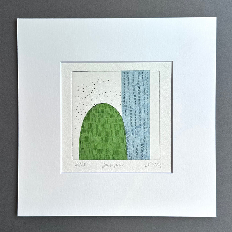 Etching - Downpour - Unframed