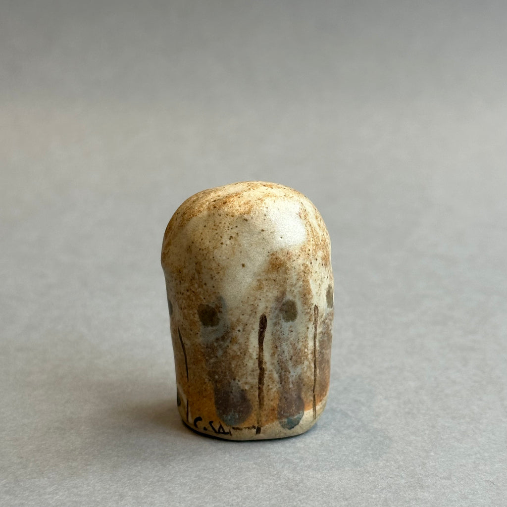 Stoneware Owl [tiny] #A