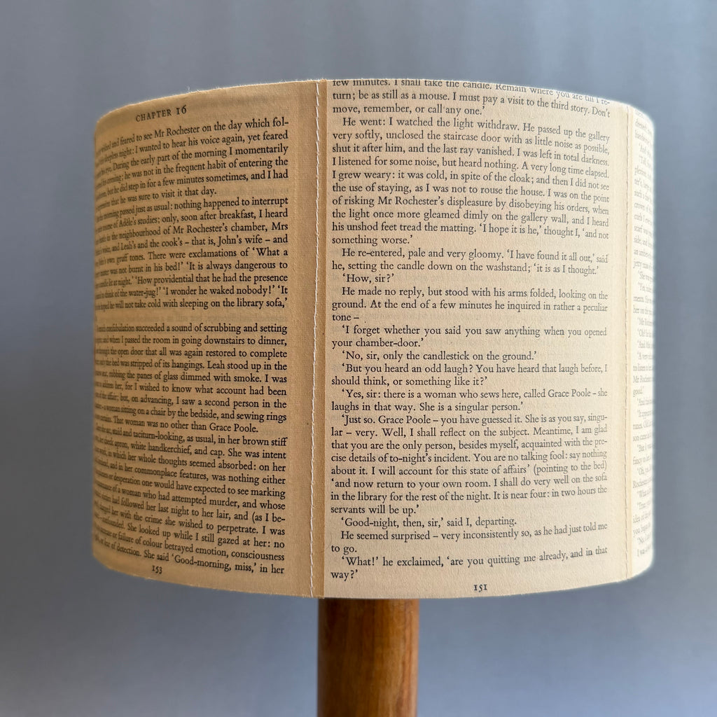 Book Cover Lozenge Shade - Penguin Orange - Small