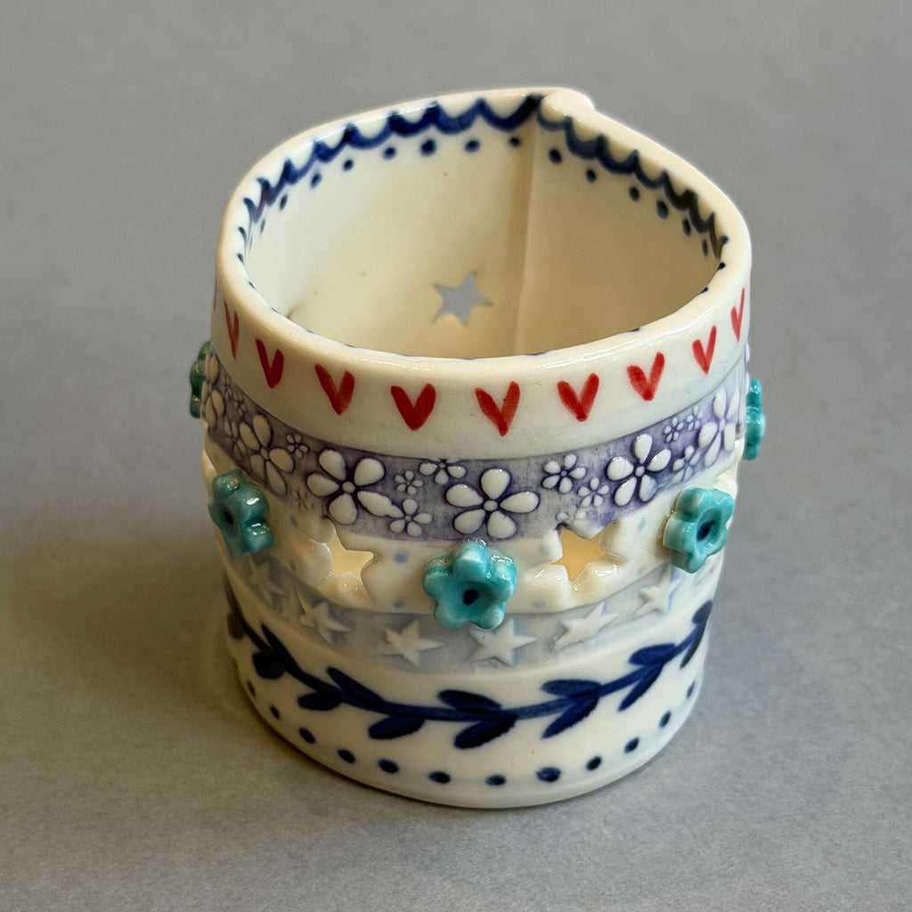Porcelain Tea Light Holder