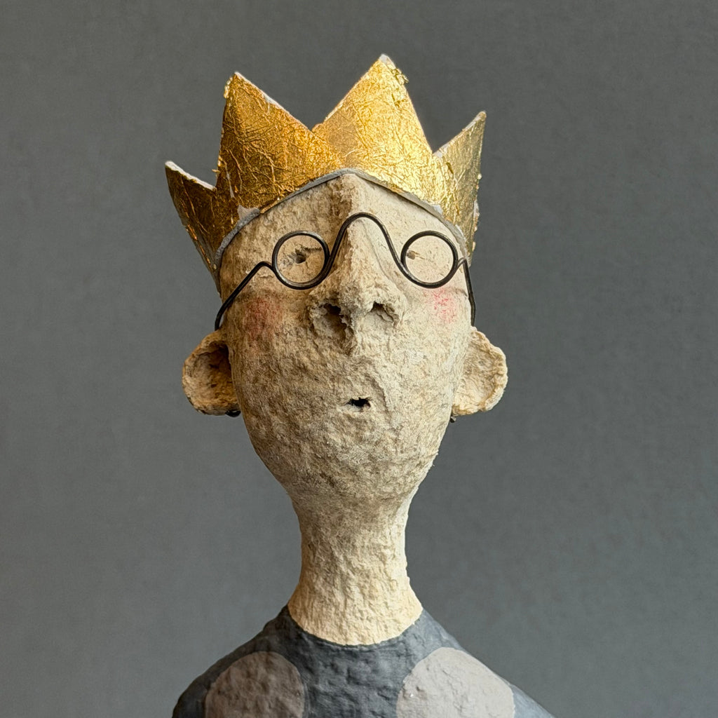 Paper Mache Sculpture ‘Horace The Tall King’