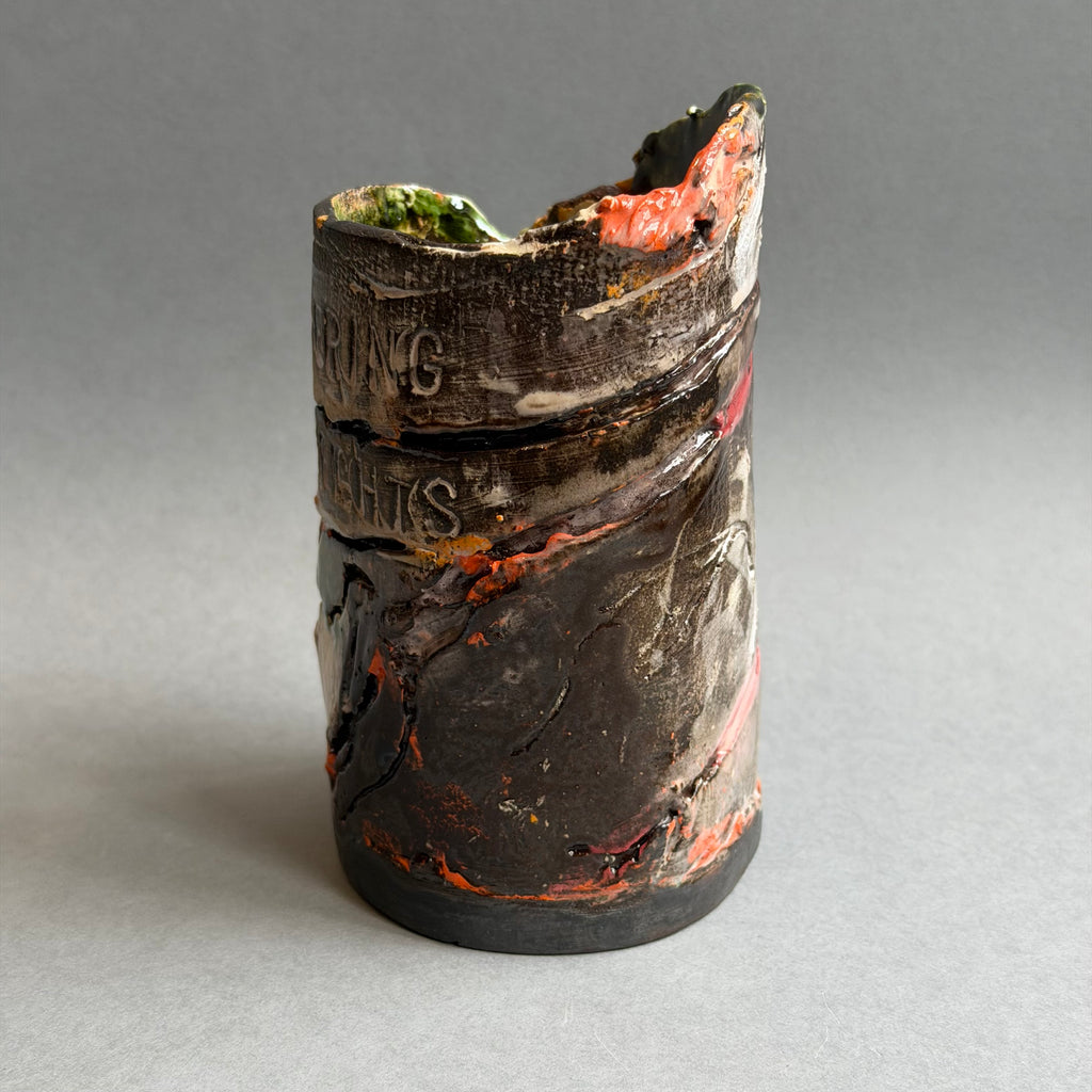 Ceramic Pot - Asymmetrical - Wuthering Heights