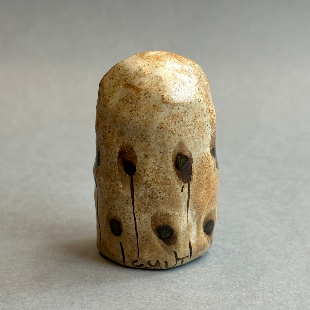 Stoneware Owl [small] #J