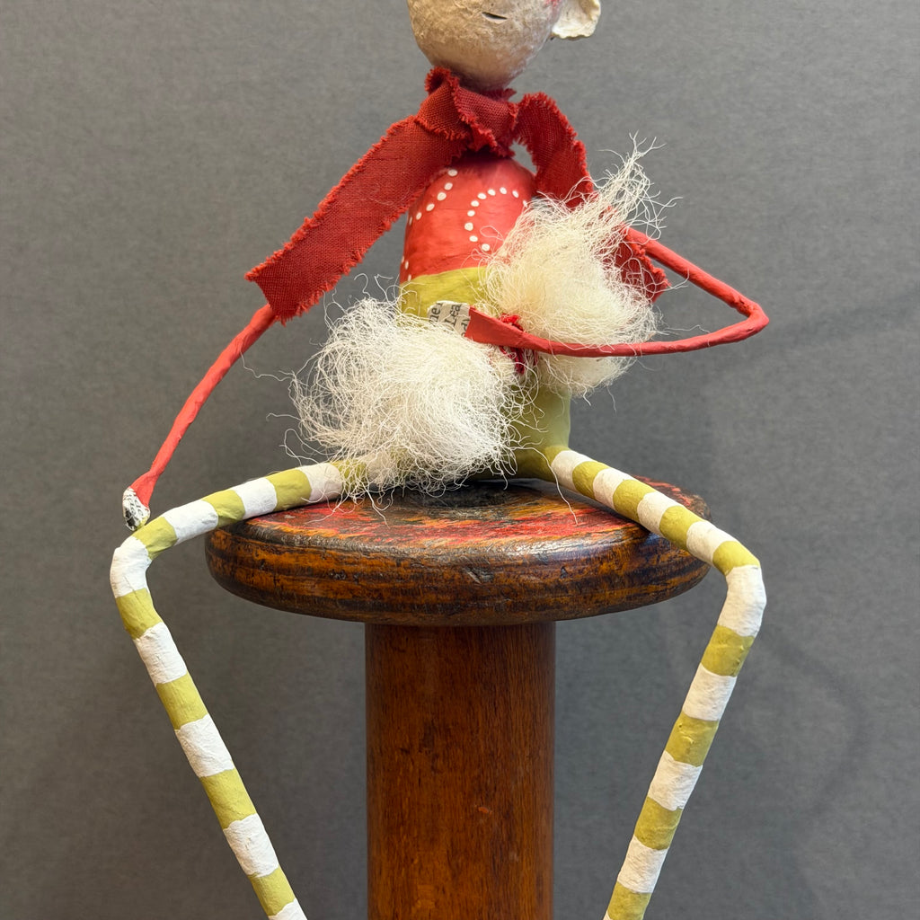 Paper Mache Sculpture ‘Ivor with Antlers’