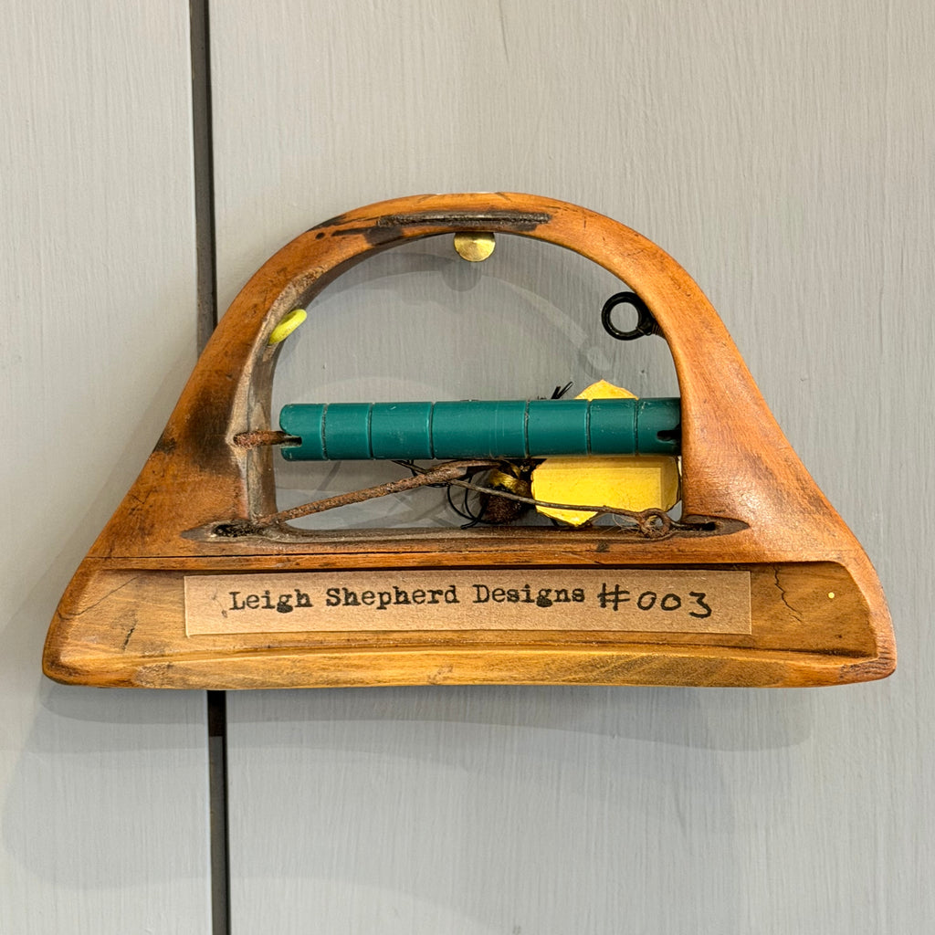 Mixed Media Wild Hive Ribbon Shuttle #003