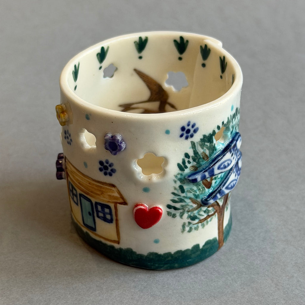 Porcelain Tea Light Holder