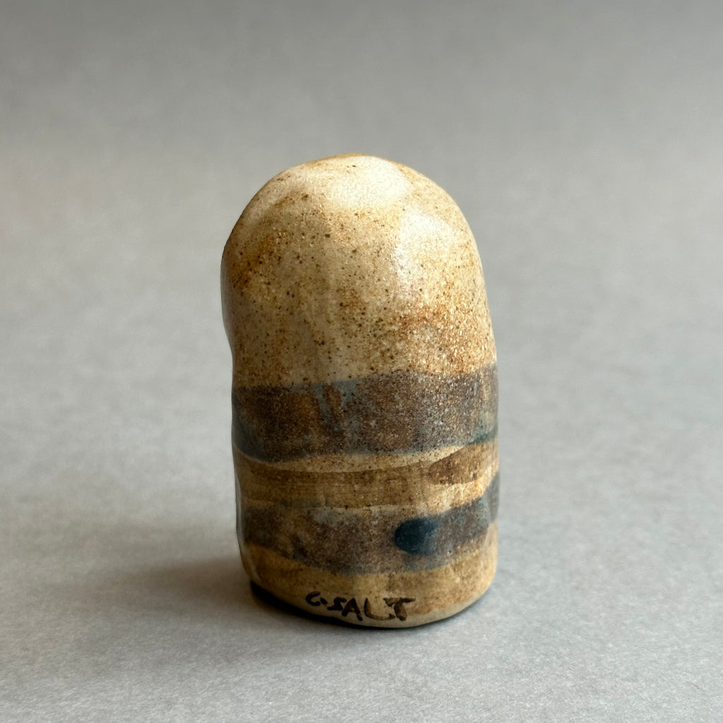 Stoneware Owl [small] #C