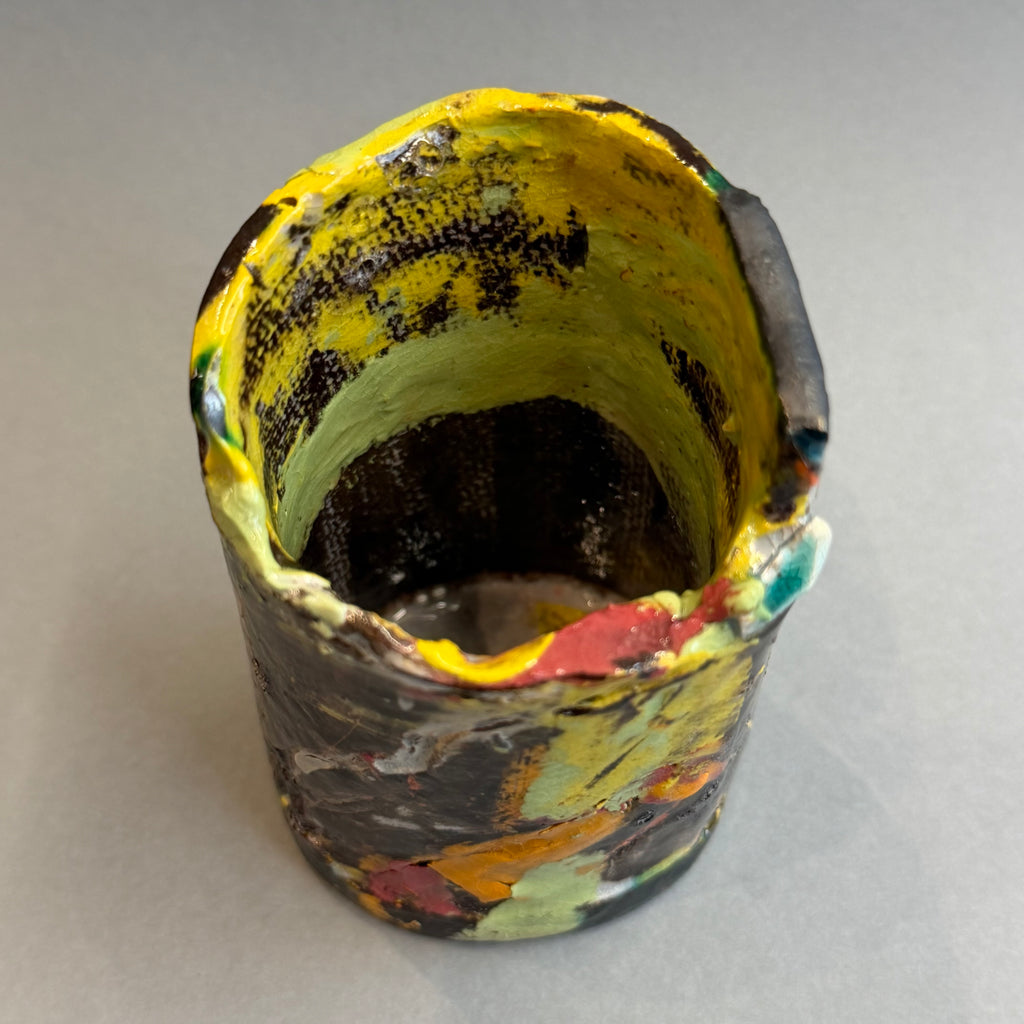 Ceramic Pot - Moorland - Tall Tealight #C