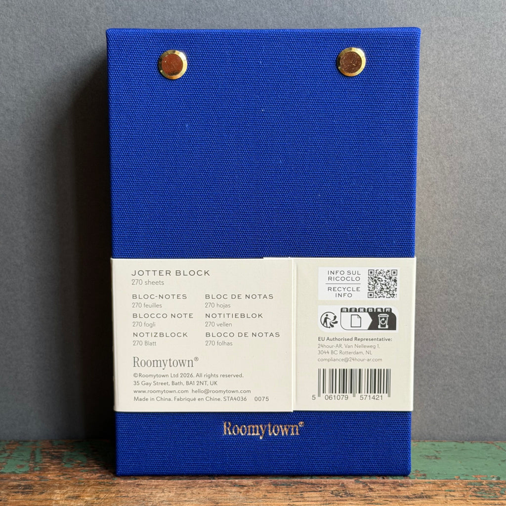 Jotter Block  - Nomenclature of Colour