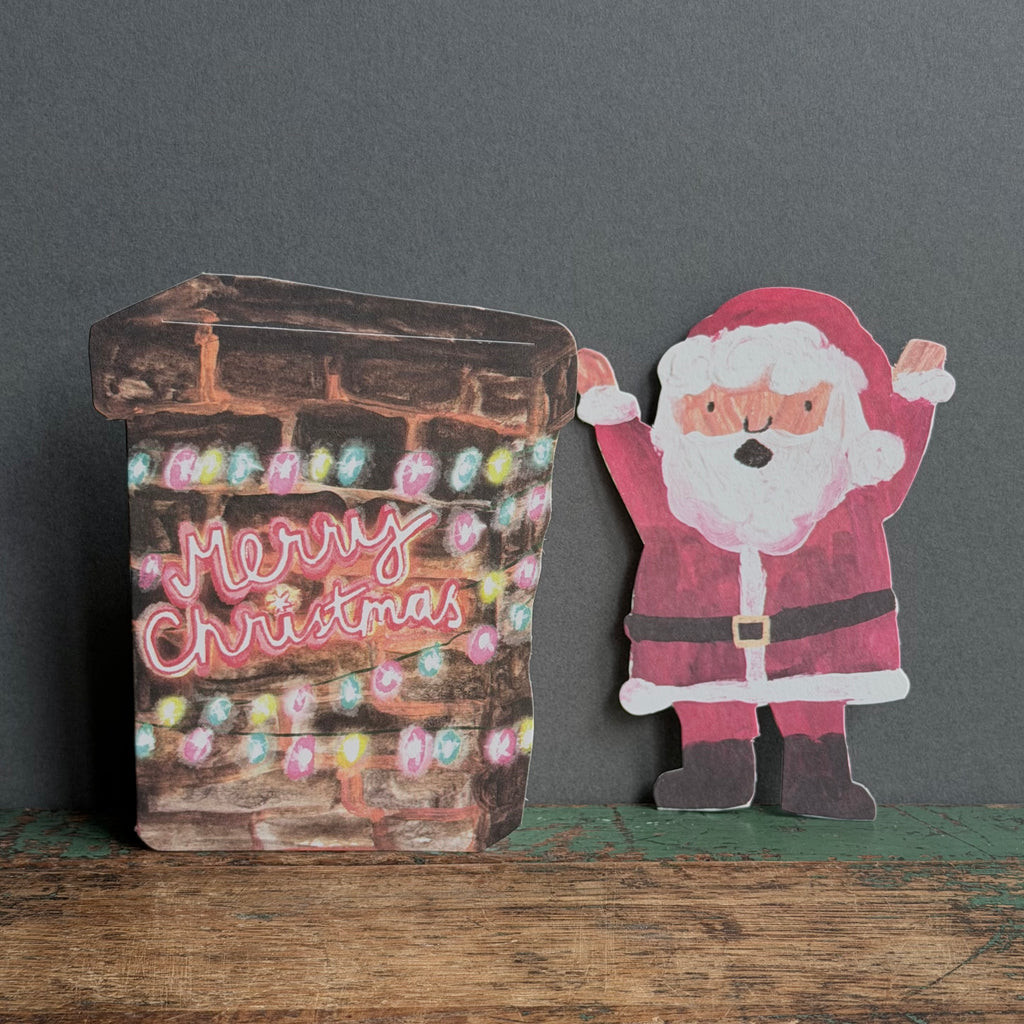 G/Card - Laura Skilbeck - Santa In Chimney