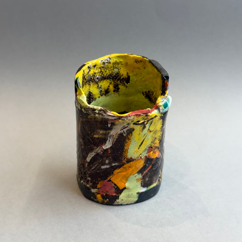 Ceramic Pot - Moorland - Tall Tealight #C