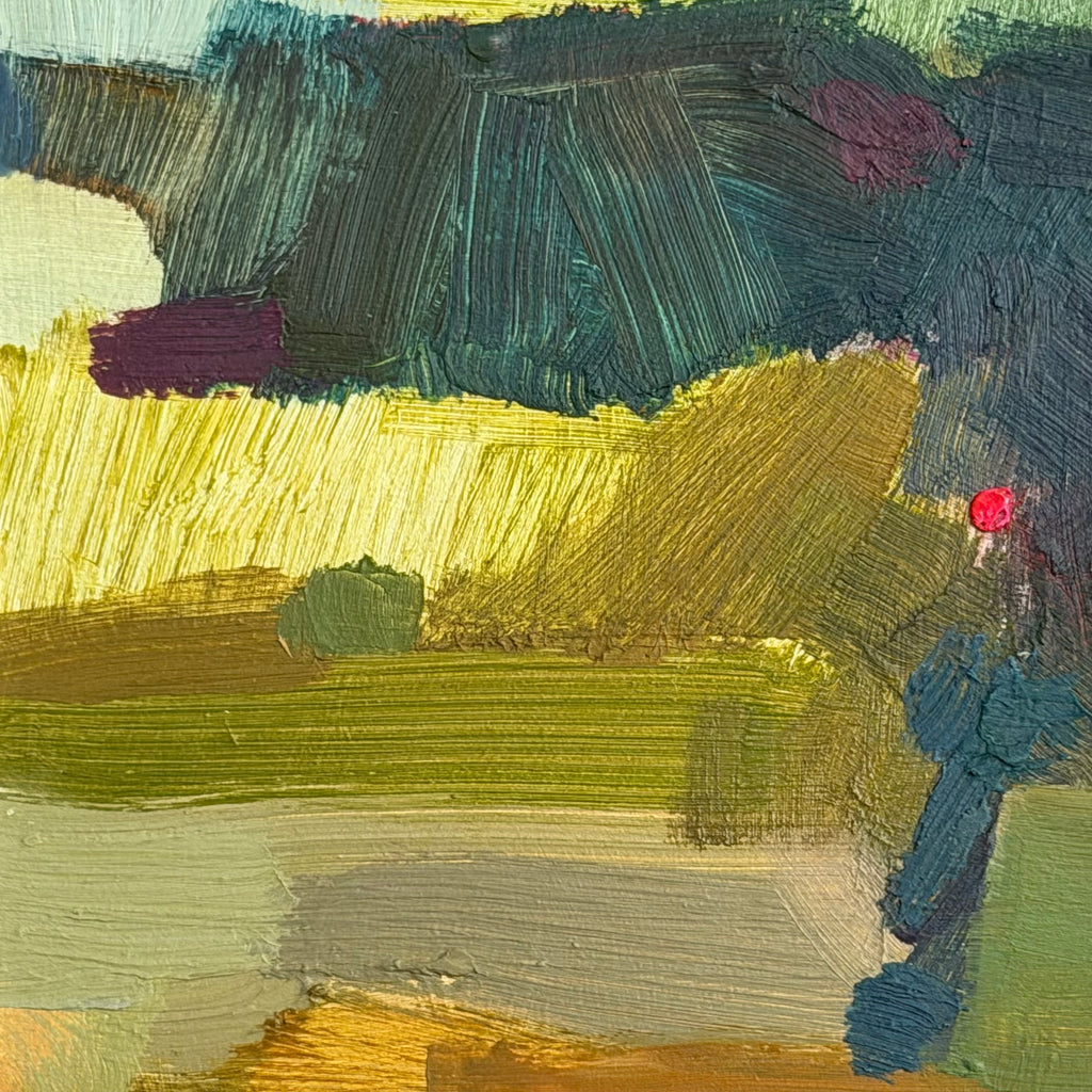 Oil on Board - In a Blink